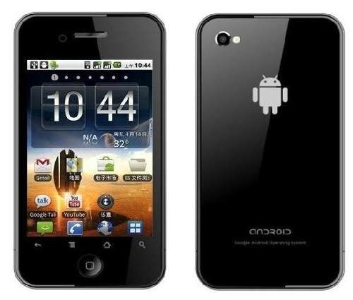 HIPHONE 4 H2000 Android 2.2 Dual Chip 2 CHIPS GPS